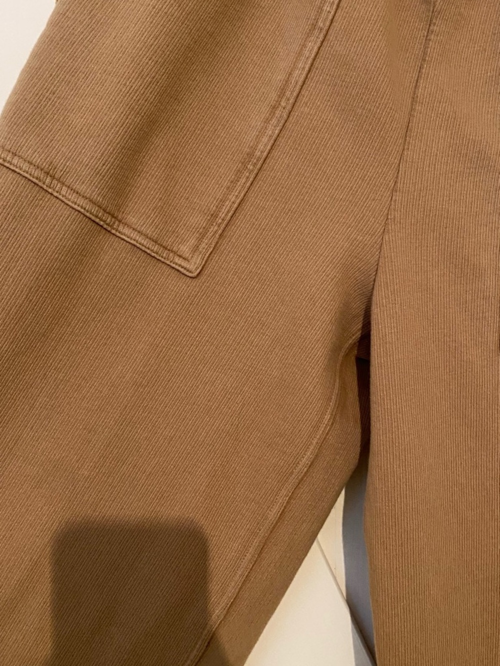 aerie Tan Wide-Leg Track Pants - Picture 5 of 11